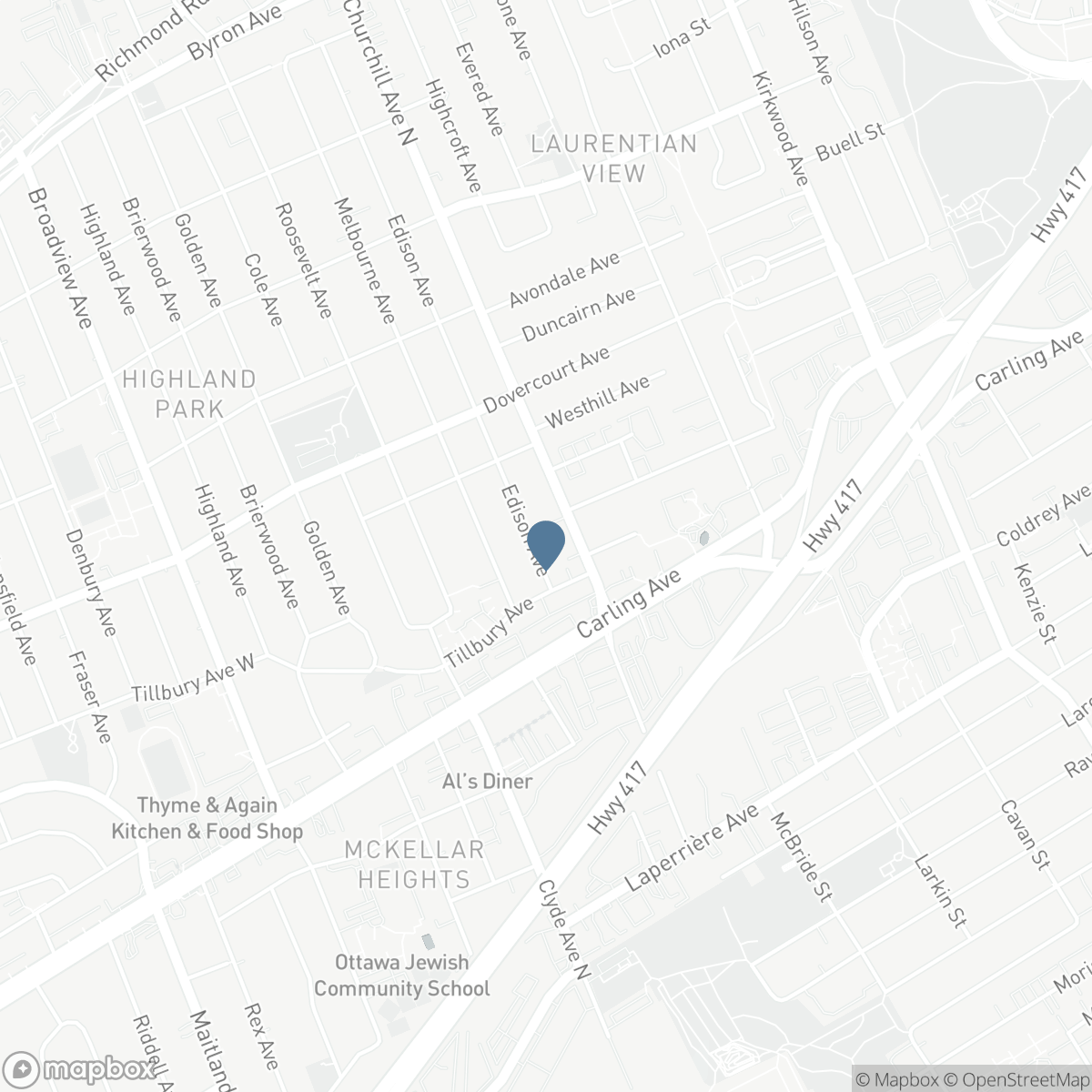 707 EDISON AVENUE, Ottawa, Ontario K2A 1W2